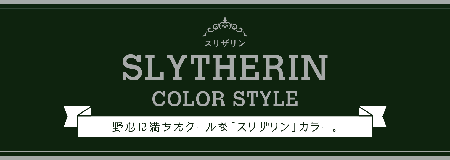 SLYTHERIN COLOR STYLE